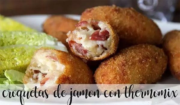 Ham croquettes with the Thermomix