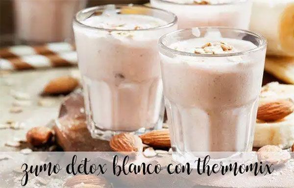 White detox juice with thermomix