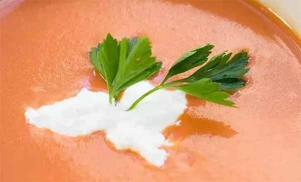 Bell pepper cream with the Thermomix