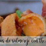 Salmorejo croquettes with thermomix