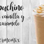Vanilla and caramel frapuccino with thermomix
