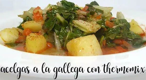 Galician chard with Thermomix