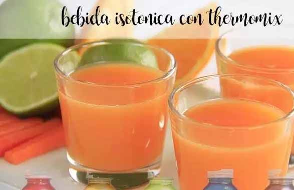 Isotonic drink with Thermomix