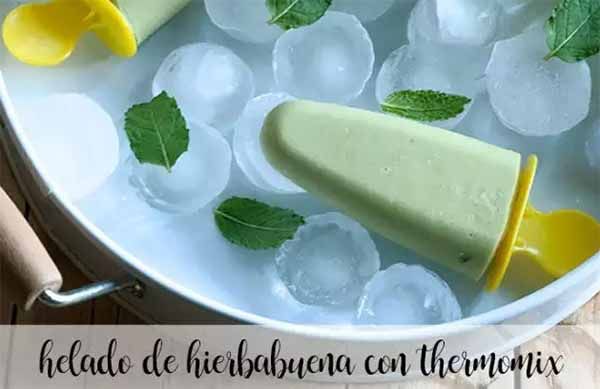Peppermint Popsicle with thermomix
