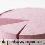 Vegan raspberry cheesecake with Thermomix