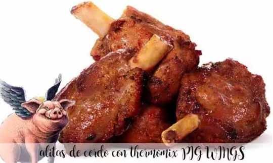 Pork wings ( pig wings ) with thermomix