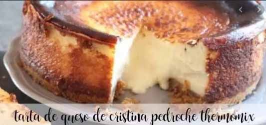 Cristina Pedroche's cheesecake with thermomix