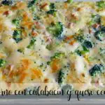 Baked rice with zucchini and cheese with thermomix