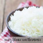 White rice with thermomix