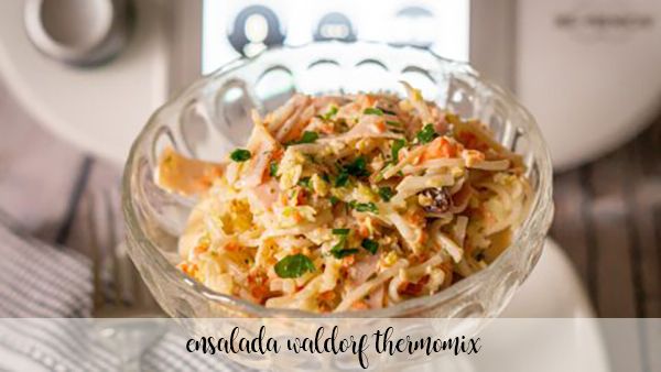 waldorf salad with thermomix