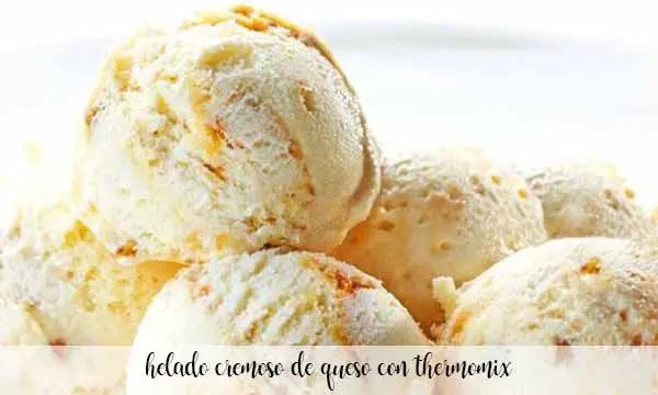 Creamy cheese ice cream Thermomix