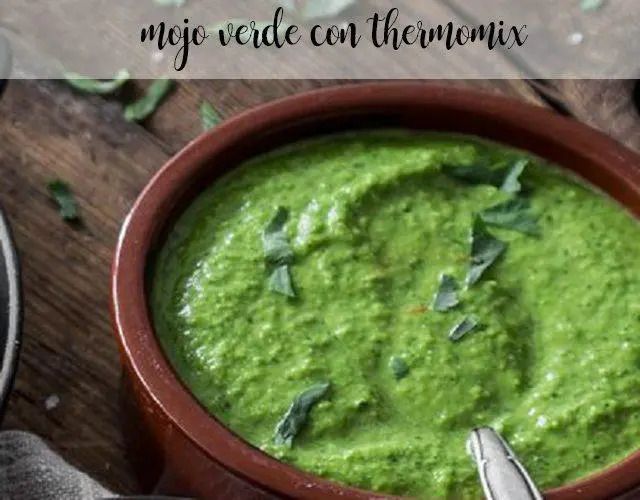 How to prepare mojo verde with the Thermomix