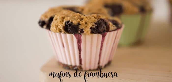 raspberry muffins with Thermomix