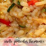 Peppers risotto with Thermomix