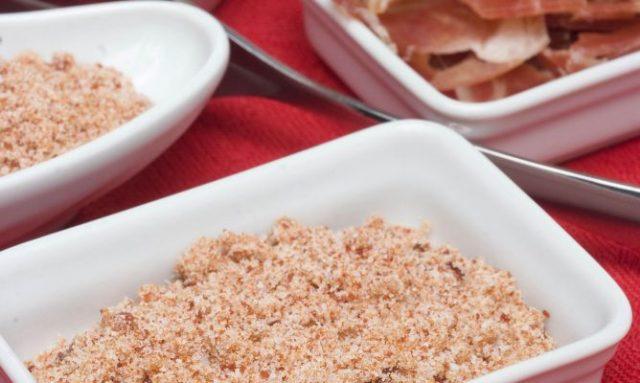 Trick: How to make Serrano ham salt with Thermomix