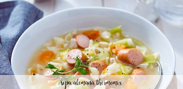 German soup with thermomix
