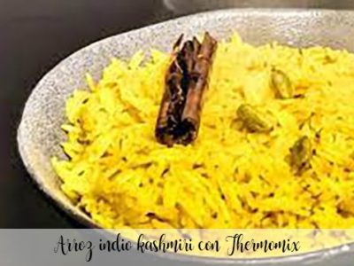 Indian kashmiri rice with Thermomix