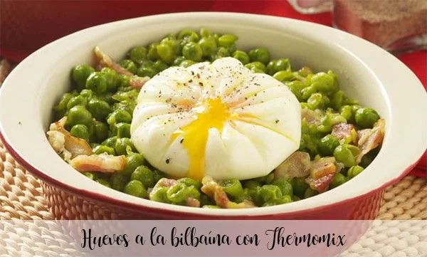 Eggs a la bilbaína with Thermomix