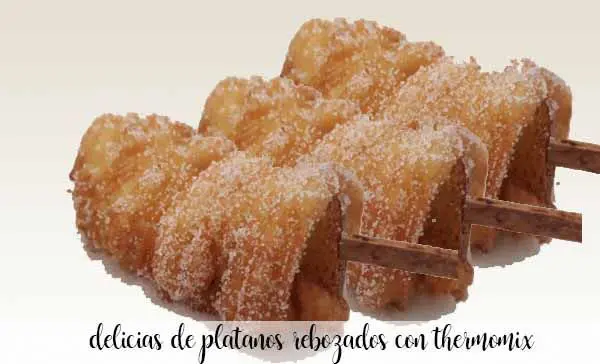 banana delicacies battered with thermomix