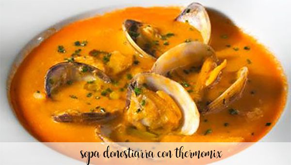 Donostiarra soup with Thermomix