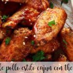 cajun chicken wings with thermomix