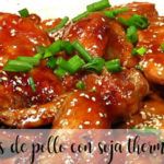 Chicken wings in soy sauce with thermomix