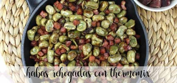 Sautéed beans with Thermomix