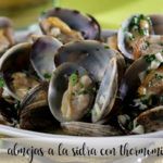 Clams in cider with Thermomix