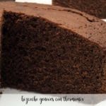 Genoese chocolate cake with Thermomix