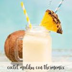 Malibu cocktail with thermomix