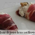 Iberian ham mousse with thermomix