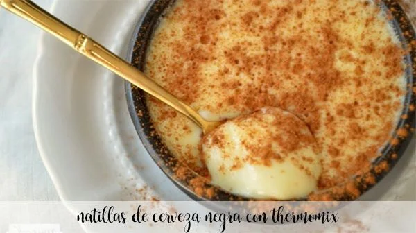 Black Beer Custard with thermomix