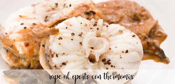 Monkfish with port with thermomix