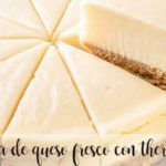 Fresh cheese cake with thermomix