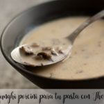 Fungi porcini sauce for your pasta with Thermomix