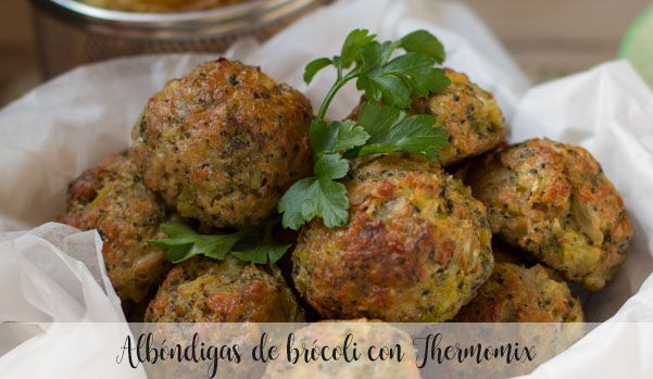 Broccoli meatballs with Thermomix