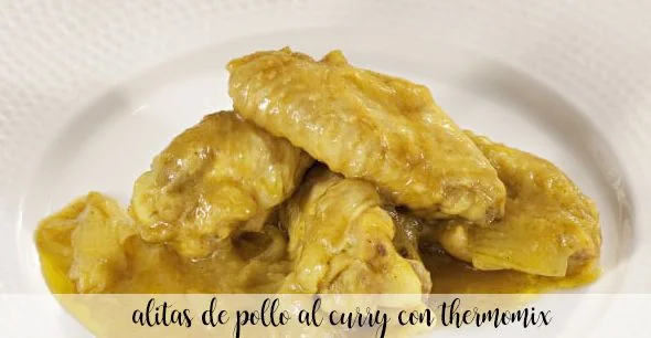 curry chicken wings with thermomix
