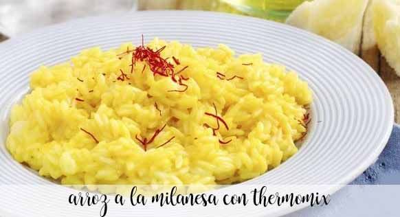 Milanese rice with Thermomix