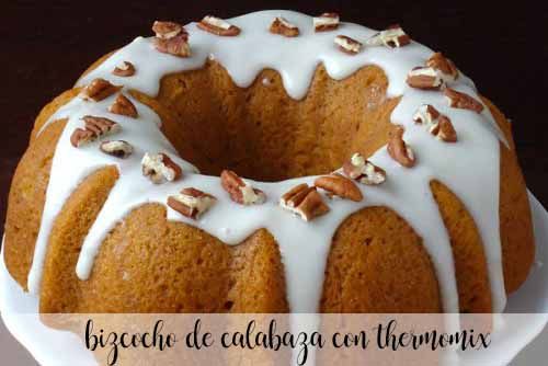 Pumpkin sponge cake with thermomix