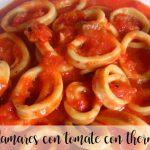 Squid with tomato with Thermomix