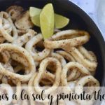 Squid with salt and pepper with thermomix