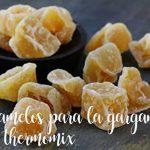 Honey and ginger throat candy with thermomix