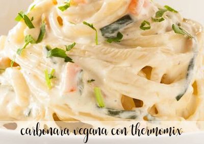 Vegetarian Carbonara Thermomix