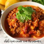 chili con carne with thermomix
