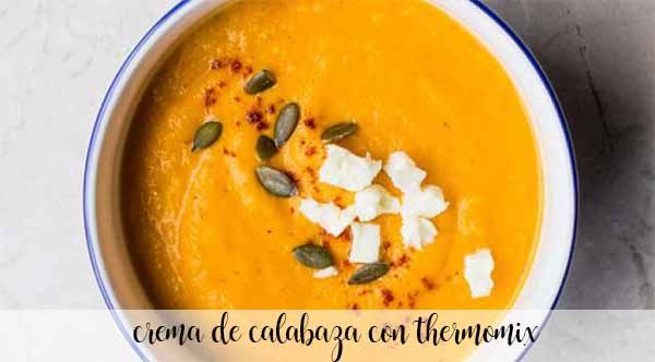 pumpkin cream with thermomix