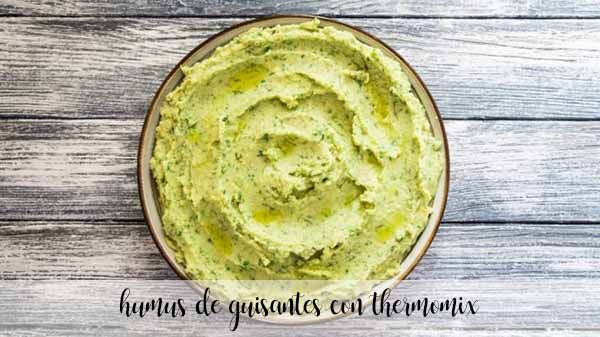 Pea hummus with Thermomix