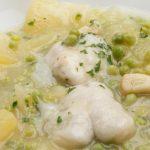 kokotxas or cocochas of cod al pil pil with thermomix