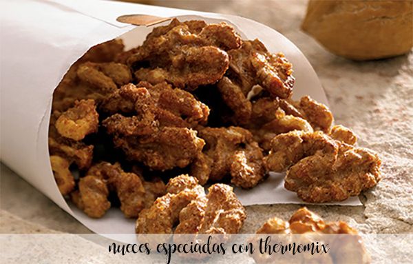 Nuts spiced with thermomix