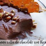 Chocolate Panna Cotta with Thermomix