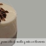 nocilla and cream panna cotta with thermomix